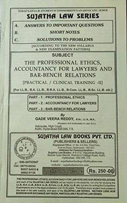 Professional Ethics (Bar Manuals) by The City Law School Paperback / softback