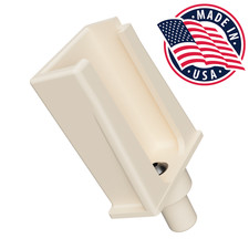 Soporte de riel deslizante para cajón de cocina - Reemplaza parte de pantano #8401160 - OEM blanco