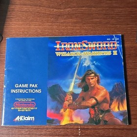 IronSword: Wizards & Warriors II (Nintendo Entertainment System, 1989) - CIB