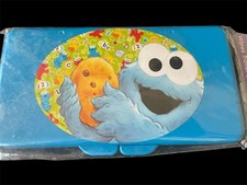 Sesame Street Cookie Monster Baby Wipes Travel Case NEW NWT Retro Collectible