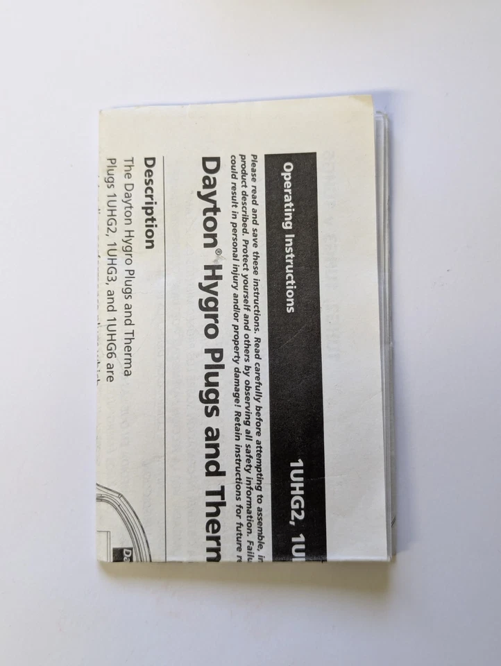 Dayton Humidificador Enchufable Humidificador Control 120v 15a Analógico 30-90% Relativo�� Foto 3 de 3