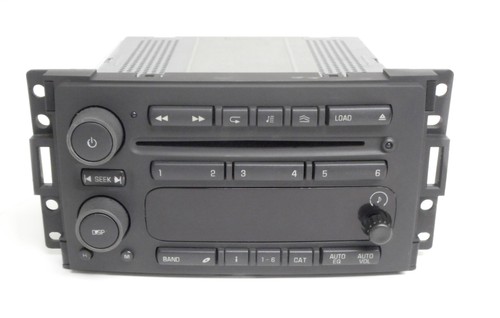 2005 Saab 9-7X 6 Disc Player AMFM Radio Receiver BLEM Part Number: 15774309 - Picture 2 of 5