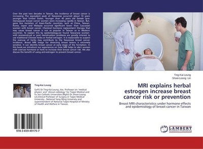 MRI explains herbal estrogen increase breast cancer risk or prevention Ting-Kai