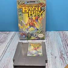 The Adventures of BAYOU BILLY (Nintendo NES) w/ Box No Manual
