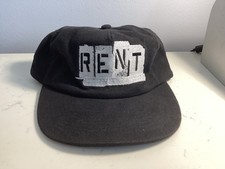 INCREDABLE AUTHENTIC NEW RENT THE MUSICAL BROADWAY BASEBALL HAT MUST SEE NO RES