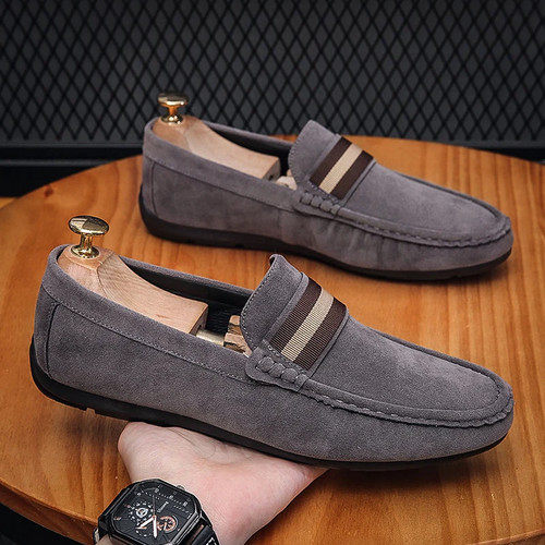 Maßgefertigte Slipper Fahrschuhe Faul Freizeit Flach Geschlossene Zehe Halbschuhe Schuhe für Herren - Bild 17 von 20