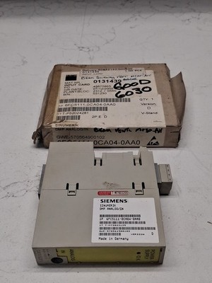 Siemens 6FC5111-0CA04-0AA0 Version D Sinumerik DMP Analog 