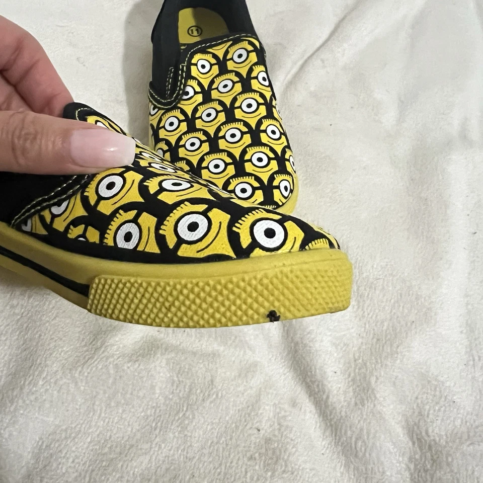 Гадкий я мальчик поскользнуться на кроссовки размер 11 желтый миньоны мультфильм Espadrille - Изображение 4 из 4