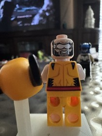 Lego Wolverine Minifigure sh0118 76022 Marvel Super Heroes X-Men Rare Read Desc