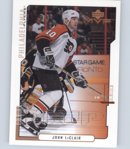 2000 Upper Deck MVP John LeClair #124 card