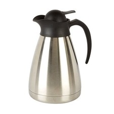 1x Stainless Steel Vacuum Jug 0.5L/1L for Hot Beverage Service Catering Home Use
