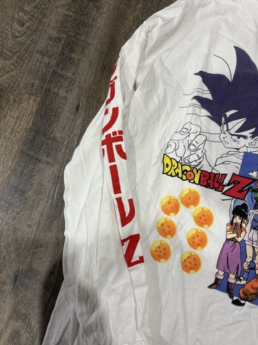 Dragon Ball Z Men's Super Goku Vegeta Z fighterz Anime Long Sleeve Tee Shirt XL - Picture 3 of 5