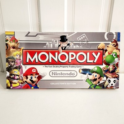 Nintendo Monopoly Collector's Edition Hasbro 