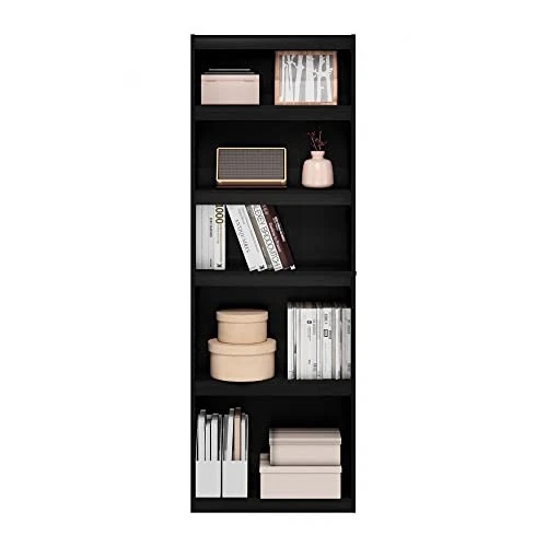 FURINNO JAYA ENHANCED HOME 5-TIER SHELF BOOKCASE - BLACKWOOD - Image 4 of 4
