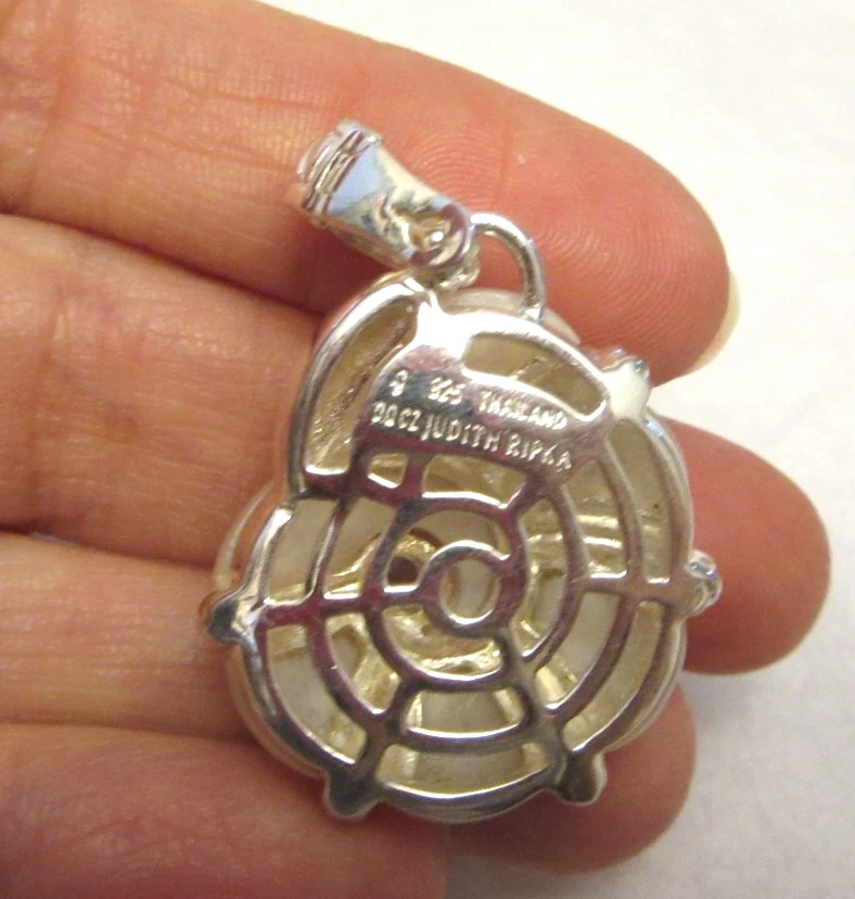 Colgante Madreperla Judith Ripka De Colección Plata de Ley en CAJA con Papeleo (I Foto 4 de 4