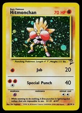 Pokemon Card - Hitmonchan Base Set 2 8/130 Holo Rare on eBay