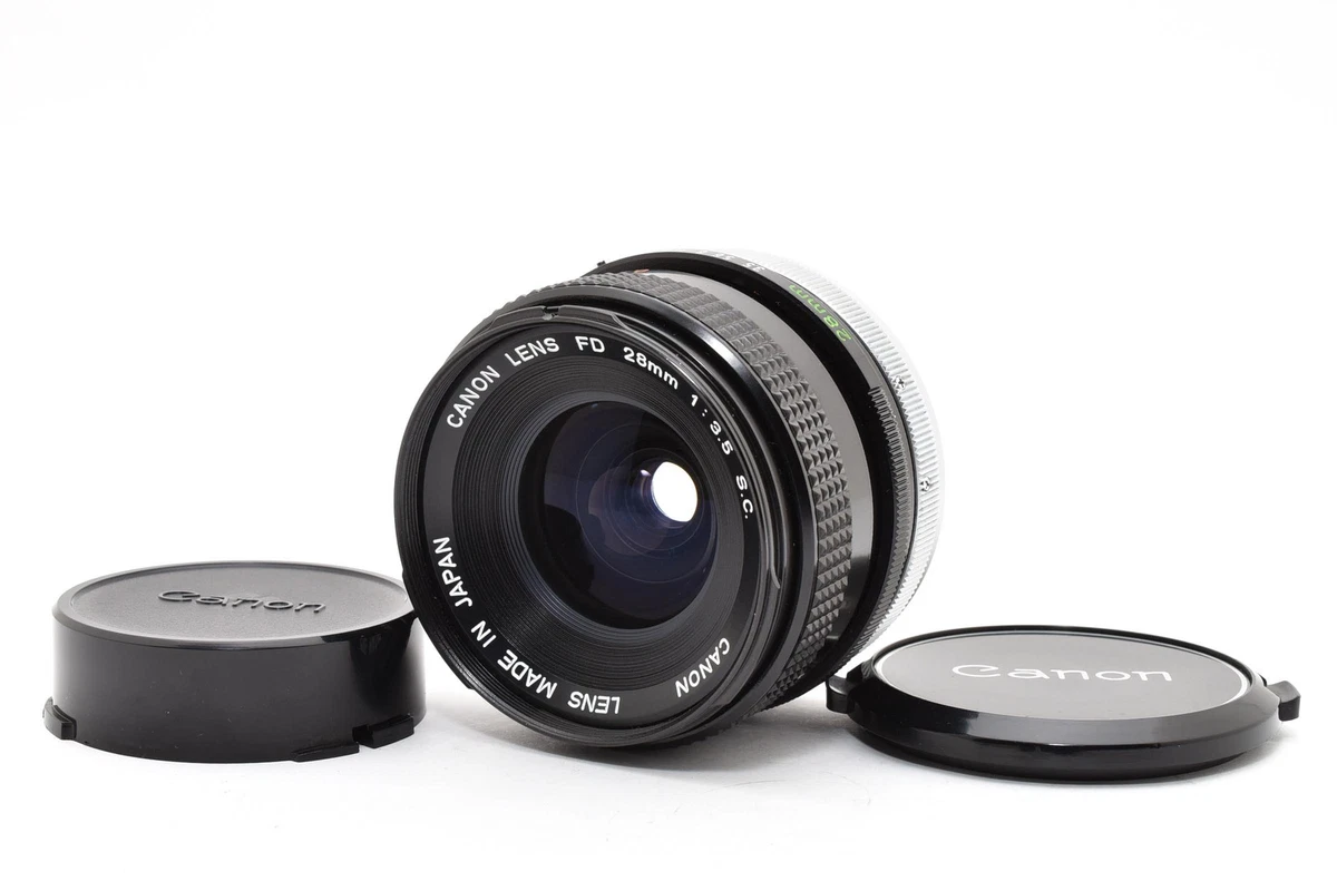 Canon FD f/3.5 Camera Lenses 28mm Focal for sale | eBay