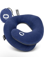 BCOZZY Travel Neck Pillow for Airplane – Patented Double Support for Head,Neck L