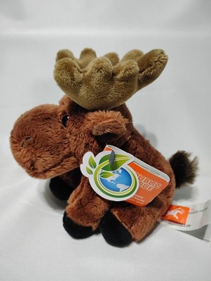 Wild Republic Moose Rare Plush 5  K&M Int l Republic Rescue w/ Tags Stuffed