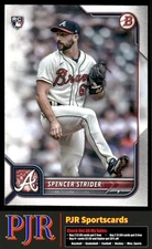 Spencer Strider 2022 Bowman #41 Atlanta Braves Rookie