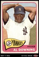 1965 Topps #598 Al Downing Yankees SHORT-PRINT 4.5 - VG/EX+