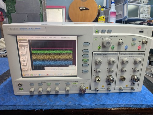 🔥Agilent 86100C Infinium  DCA-J Wideband MAINFRAME  w/Opts! Cal'd ~ NO MODULES.