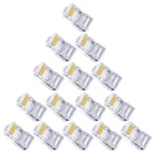 100 PCS Ethernet Cable Extender Network Plug for Standard Connector
