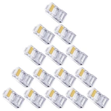100 PCS Plug réseau Ethernet Extender pour connecteur standard