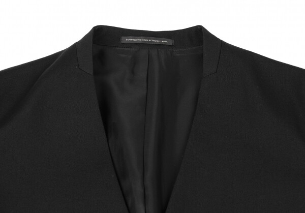 Y's Wool Gabardine Cutting Long Jacket Size 1(K-136454) | eBay