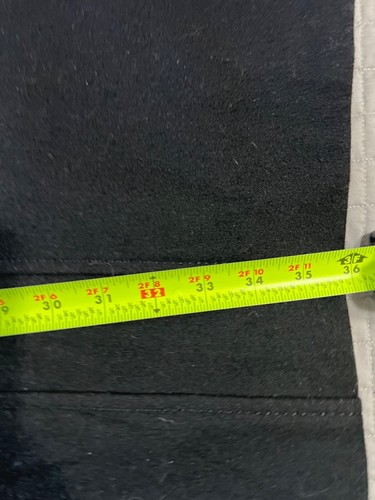 Abrigo Guess Mujer Negro Mezcla Lana Doble Pecho Cinturón Talla M Chaquetón - Imagen 7 de 9