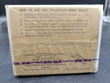 Vintage 60s NEW 8 Polacolor Print Mount Polaroid Camera Photo Backs Sealed 1967