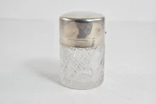 Sterling Silver 1908 Mappin & Webb Ornate Vanity Jar *65