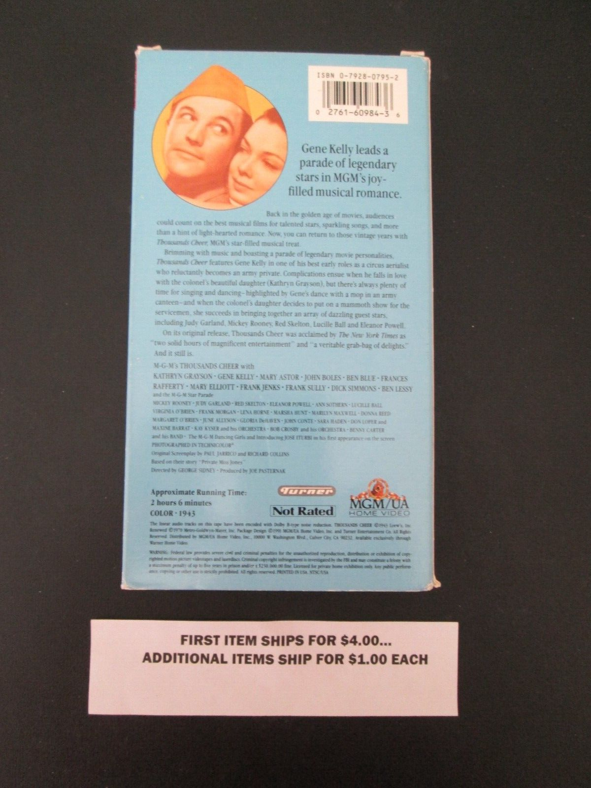 Thousands Cheer (VHS, 1992) for sale online | eBay