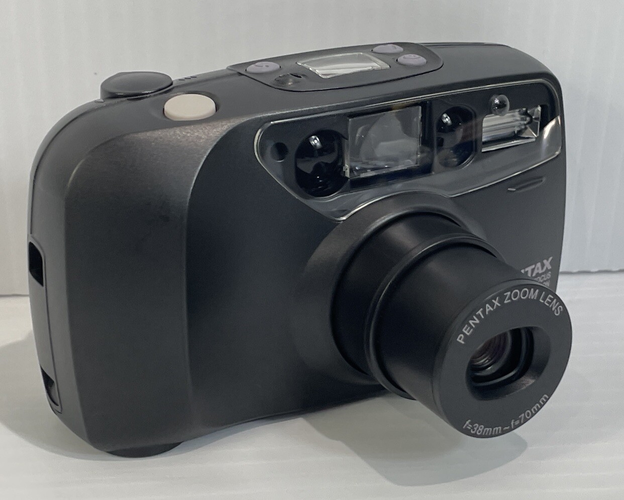 Pentax IQZoom EZY Autofocus 35mm Film Camera Point and Shoot New Open