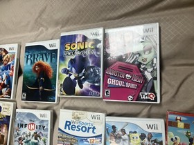 Nintendo DS / Nintendo Wii Video Game Lot 15 Original Cases/game Manual Bundle