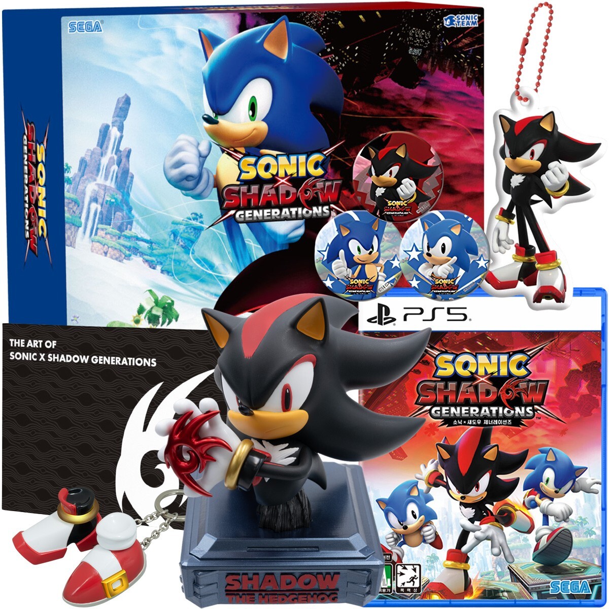 PS5 Sonic x Shadow Generations Collector's Edition Badge Korean