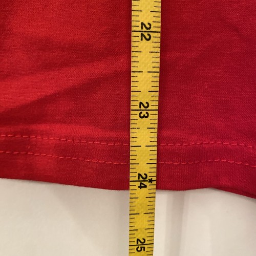 NWT Champion Boys Red S/S 100% Cotton Logo T-Shirt Top Size Large - Picture 4 of 7