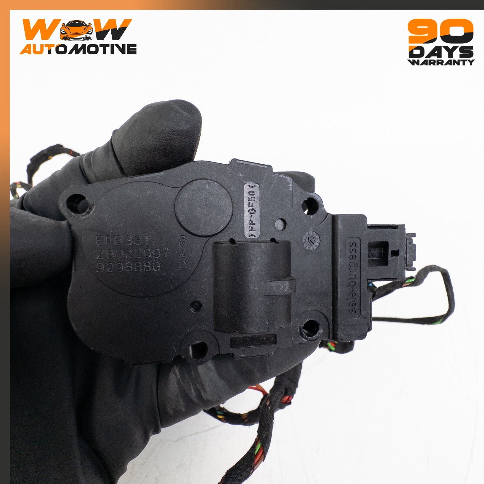 04-25 BMW E93 F30 335I HEATER VENT FLAP CONTROL ACTUATOR MOTOR SET HARNESS OEM