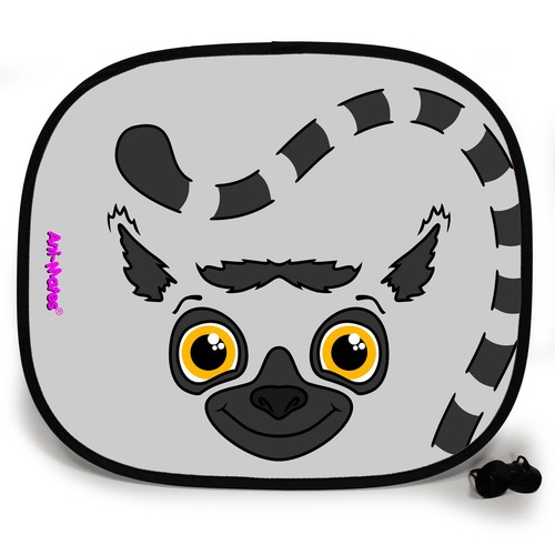 2x Car Side Window Personalised Mesh Sun Shades Visor Sunshade UV Gift Baby Kids - Picture 36 of 80