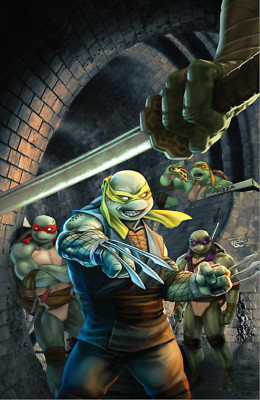 Tmnt Jennika Ii #1 (Of 6) Unknown Comics Ron Leary Exclusive Virgin Var (11/04/2