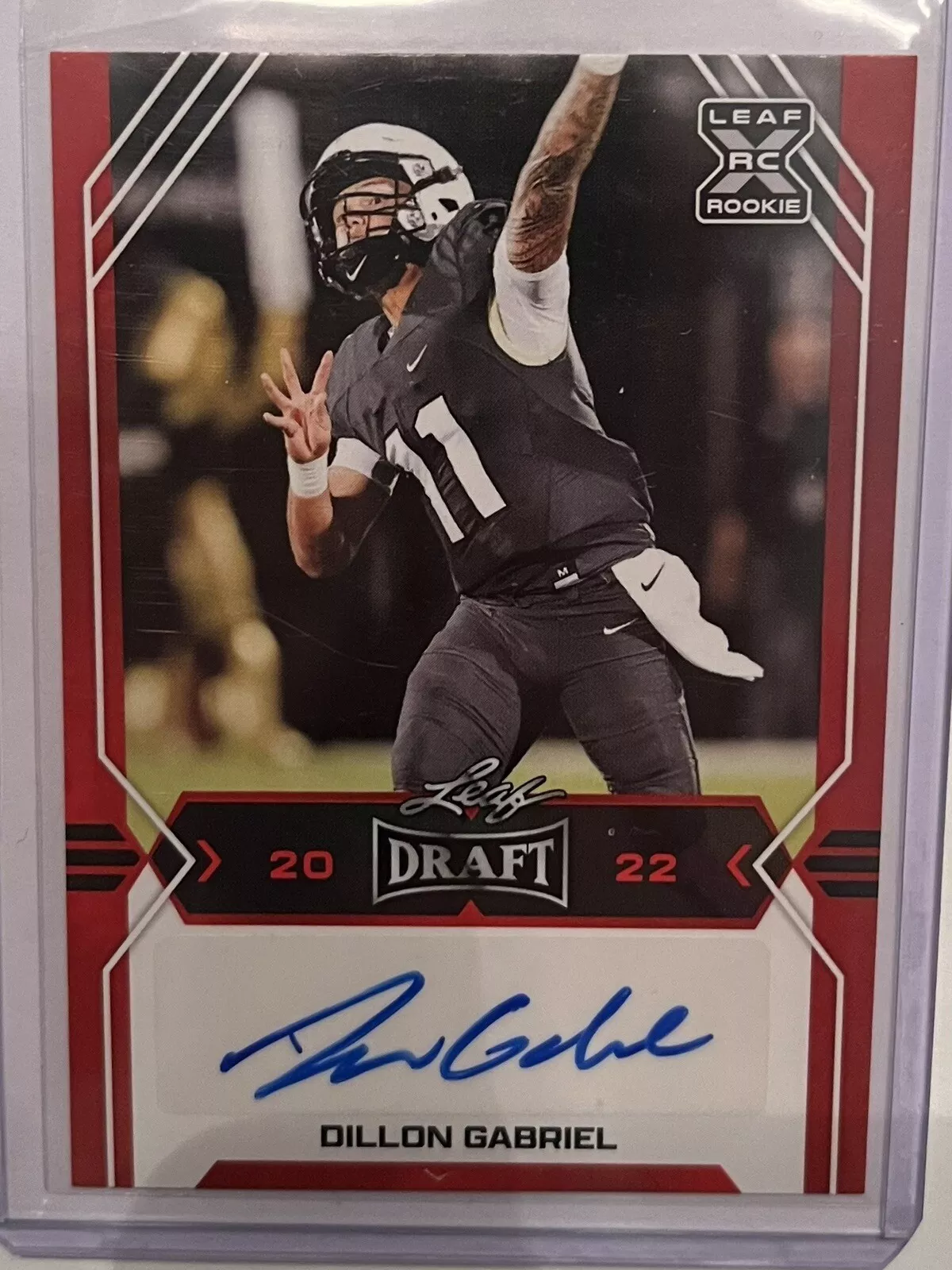 Dillon Gabriel trading card