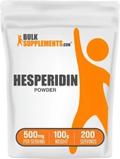 BulkSupplements Hesperidin Powder 100g - 500 mg Per Serving