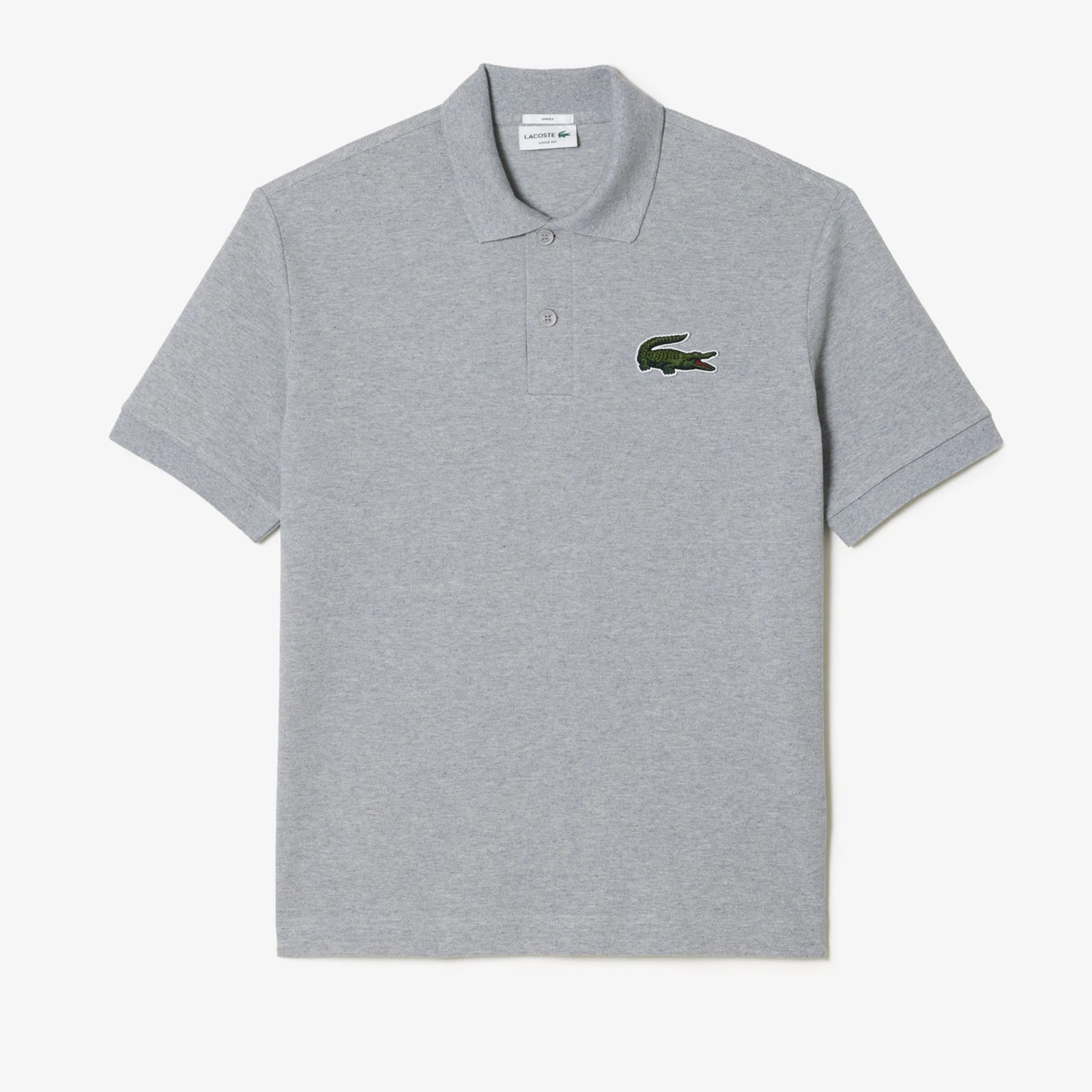 Lacoste Original L.12.12 Loose fit 80's crocodile Polo Grey Chine PH3922 CCA 3/S