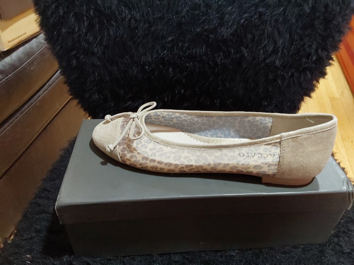 Nib Staccato Womens Shoes Ballet Flats Xavia Gold 41