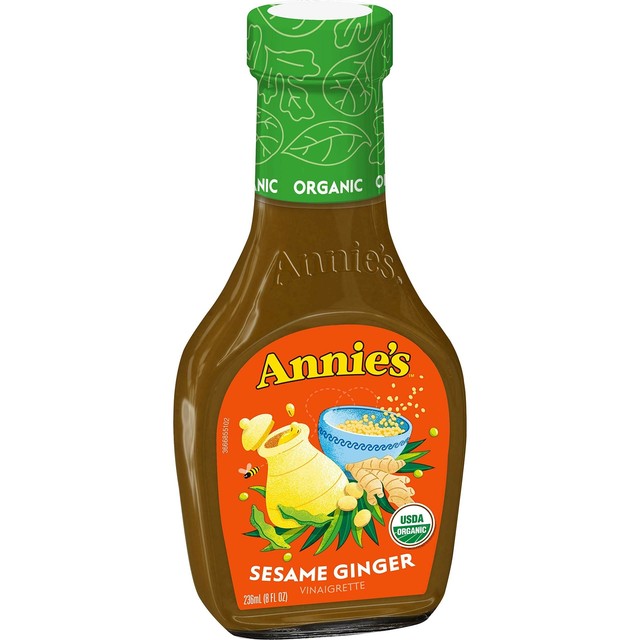 Annie's Organic Gluten Free Sesame Ginger Vinaigrette Dressing 8 fl oz