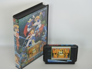 Mega-Drive-GUNSTAR-HEROES-Gun-Star-No-Instruction-ccn-Sega-Japan-Game-md