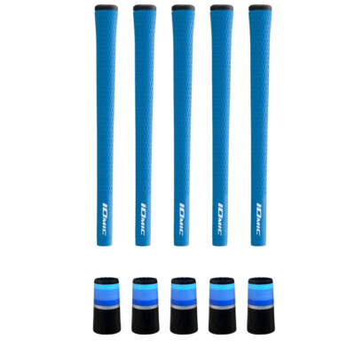 Iomic Sticky 2.3 Blue Grip & Ferrule Colorway Kit - Blue/Black Monochrome