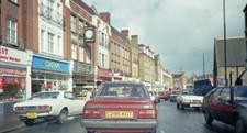 Photo 6x4 Beckenham High Street - May 1987 Traffic congestion in Beckenha c1987