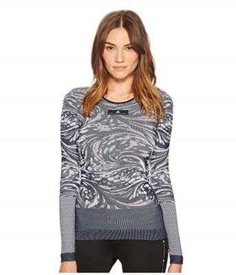 ADIDAS STELLA MCCARTNEY CF4133 YOGA SEAMLESS TEE Collegiate Navy