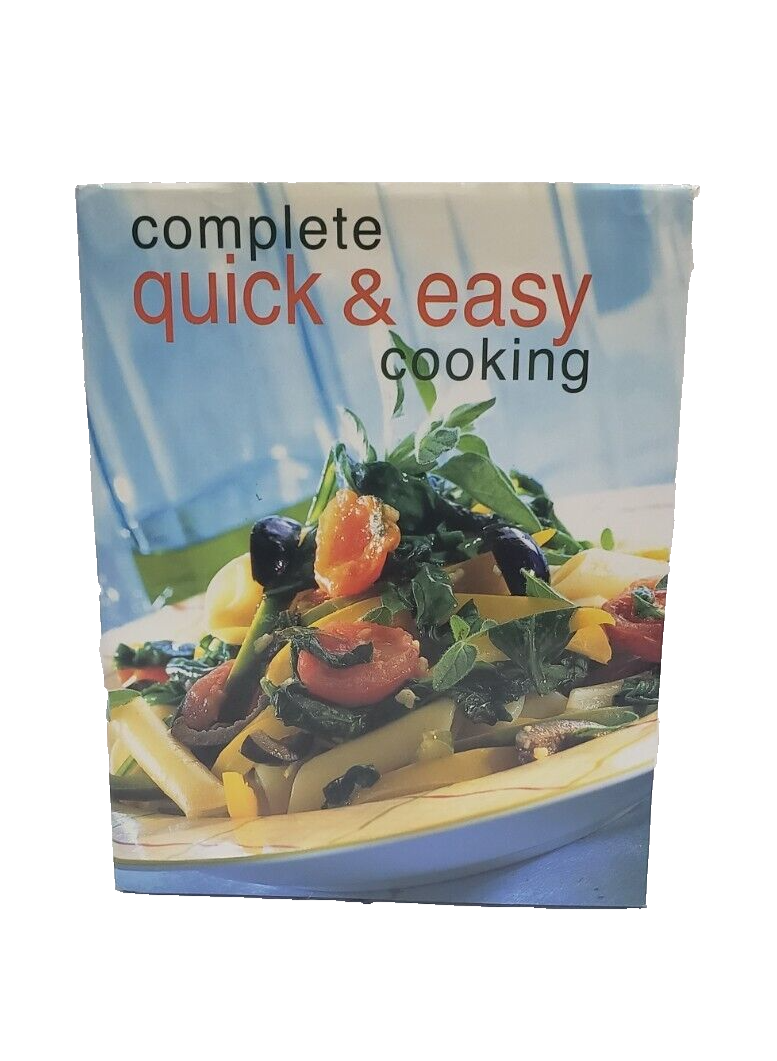 Quick & Easy Complete Cooking Hardcover Cookbook  